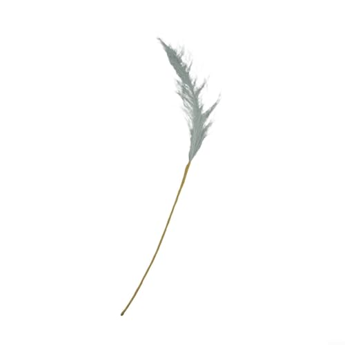 Künstliche Mini-Pampas-Schilfgras Blumen für Hochzeiten und den Heimgebrauch, lebensechte Dekoration für Tafelaufsätze und Blumensträuße (hellgrau) von Advokingtap
