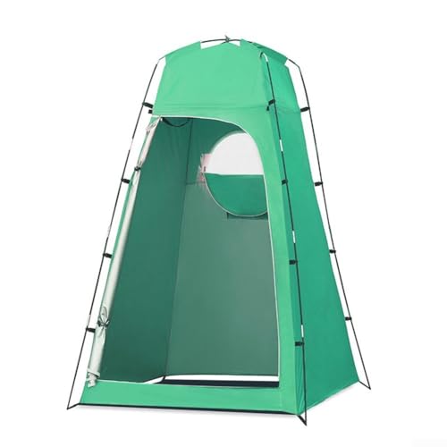 Leichtes Duschzelt mit wasserdichtem Design, Umkleide- und Toiletten-Sichtschutz für Outdoor-Spaß (grün) von Advokingtap