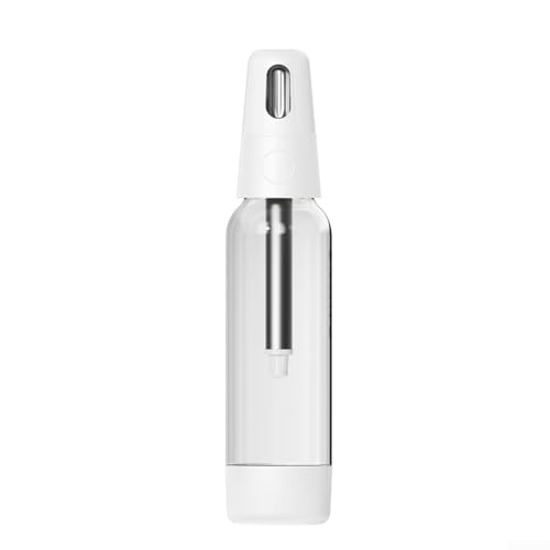 Make Your Own Sparkling Beverages 1000ml Portable For Soda Maker and Juice Machine (White) von Advokingtap
