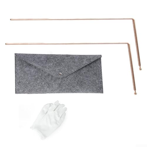 Messing 99 9 Kupferdetektorstab zur Metalldetektion mit flexiblem Design zur Ortung von Wasserquellen und Mineralien (E) von Advokingtap