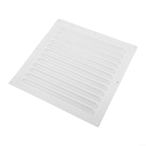 Metall-Lüftungsgitter-Abdeckung, quadratischer Stil für Bildschirmabdeckung, Aluminium-KonstruFor Ion für Wand- oder Deckenöffnungen und DuFor Belüftung drinnen und draußen (250 x 250 mm) von Advokingtap