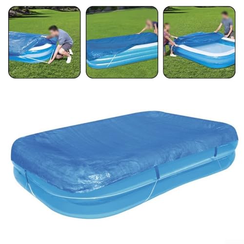 PE-Abdeckplane, Poolabdeckung hält Ihren Pool sauber und einsatzbereit (224 x 154 x 25 cm) von Advokingtap