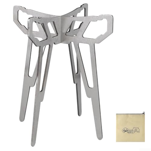 Reaktor-Herdhalterung für Picknick, Edelstahl, Outdoor-Kochständer von Advokingtap