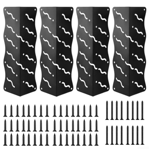 Robuste Halterungen für Hochbeete, 27,9 cm hoch, schnelle Installation für Ihre Gartenprojekte im Freien (4 Stück) von Advokingtap