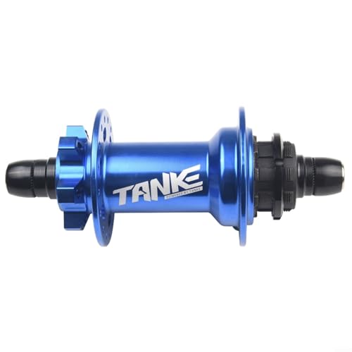 Single Speed Hinterradnabe mit 32-Loch-Design und vollständig abgedichteten Patronenlagern für Dirt Jump Bikes (blau) von Advokingtap