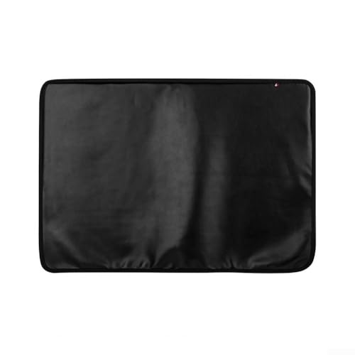 Staubschutz für iMac Wasserdicht Kunstleder Design für 2024/2023 Modelle (Schwarz) von Advokingtap