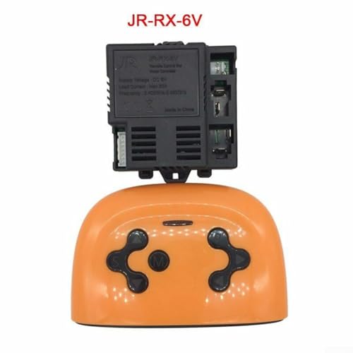 Steuerbox für Kinder Elektrofahrzeuge 12V 6V 24V mit Fernbedienung HY JRRX kompatible Einheiten (JR-RX-6V A Full Set) von Advokingtap