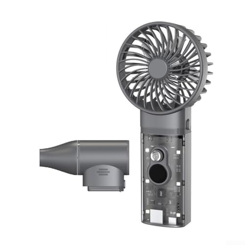 Travel Ready Wireless Turbofan with Ergonomic Handle for Comfortable Use von Advokingtap