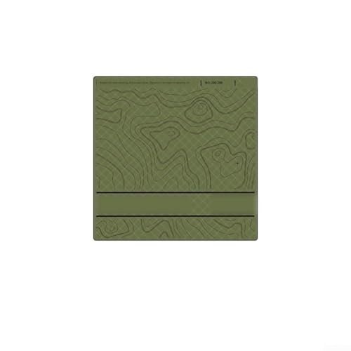 Wasserdichte Outdoor-Decke, weicher Schneeflockensamt, perfekt für Camping, Picknicks und Strandtage (grün, M) von Advokingtap