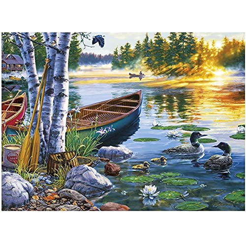 5D DIY Diamond Painting Vollbohrer Diamant Malerei Kits Landschaft am See Erwachsene Kinder Kristall Strass Stickerei Diamond Painting Set Mosaik Kreuzstich Handwerk for Home Wand decor 25x30cm 5D DIY Diamond Painting Vollbohrer Diamant Malerei Kits Landschaft am See Erwachsene Kinder Kristall Strass Stickerei Diamond Painting Set Mosaik Kreuzstich Handwerk for Home Wand decor 25x30cm von AeBoo