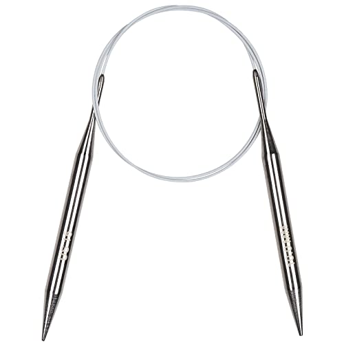 Aeelike 100 cm Rundstricknadel Set, 10,0 mm Edelstahl Rundstricknadeln mit Farbiges Stahlseil, Metall Rundstricknadeln Set, Ergonomische Stricknadeln Rundstricknadel für Schals, Decken, Teppiche Aeelike 100 cm Rundstricknadel Set, 10,0 mm Edelstahl Rundstricknadeln mit Farbiges Stahlseil, Metall Rundstricknadeln Set, Ergonomische Stricknadeln Rundstricknadel für Schals, Decken, Teppiche von Aeelike
