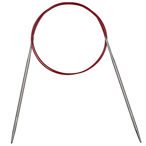 Aeelike 100 cm Rundstricknadel Set, 4,0 mm Edelstahl Rundstricknadeln mit Bunt Stahlseil, Metall Rundstricknadeln Set, Ergonomische Stricknadeln Rundstricknadel für Anfänger, Erwachsene, Profis Aeelike 100 cm Rundstricknadel Set, 4,0 mm Edelstahl Rundstricknadeln mit Bunt Stahlseil, Metall Rundstricknadeln Set, Ergonomische Stricknadeln Rundstricknadel für Anfänger, Erwachsene, Profis von Aeelike