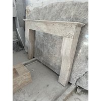 Handmade Travertin Kaminsims Benutzerdefinierte Geschnitzte Marmor Sicke von Aegeanmarble