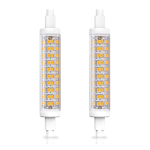 Aegislogic LED R7s 118mm Dimmbar 8W leuchtmittel, r7s glühbirne 800LM fassung 230V Abstrahlwinkel 360°Ersetzt 75W Halogenlampe von Aegislogic