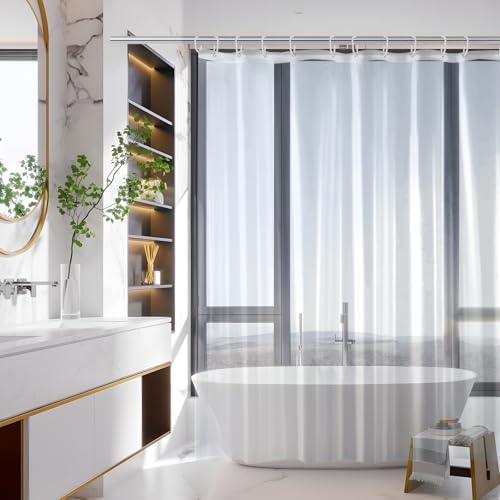 Aeici Duschvorhang, Anti-Schimmel, transparent, 80 x 180 cm, für Badezimmer und Badewanne Aeici Duschvorhang, Anti-Schimmel, transparent, 80 x 180 cm, für Badezimmer und Badewanne von Aeici
