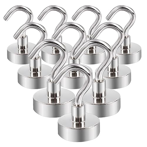 Aenienoe Magnethaken Extra Stark 20mm Magnet Haken Starke Magnete mit Haken 15kg Klein Magnetische Neodym Magnetic Hooks Hakenmagnete zum Aufhänger Küchen Camping Zubehör Magnethalter 10Stück Aenienoe Magnethaken Extra Stark 20mm Magnet Haken Starke Magnete mit Haken 15kg Klein Magnetische Neodym Magnetic Hooks Hakenmagnete zum Aufhänger Küchen Camping Zubehör Magnethalter 10Stück von Aenienoe