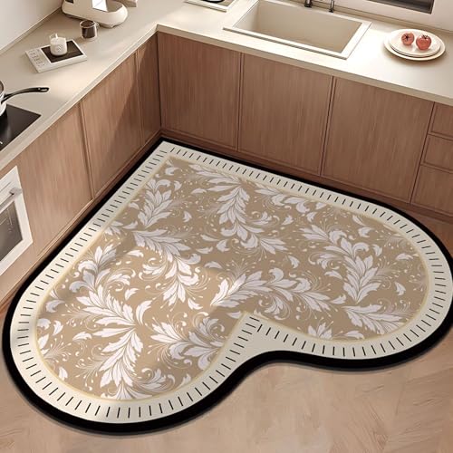 Aeoauter Küchenteppich rutschfest Waschbar 70x70 cm | Moderner Weiche & Langlebige Antirutschunterlage Küchenläufer Teppich für Flur Badezimmer Büro Aeoauter Küchenteppich rutschfest Waschbar 70x70 cm | Moderner Weiche & Langlebige Antirutschunterlage Küchenläufer Teppich für Flur Badezimmer Büro von Aeoauter