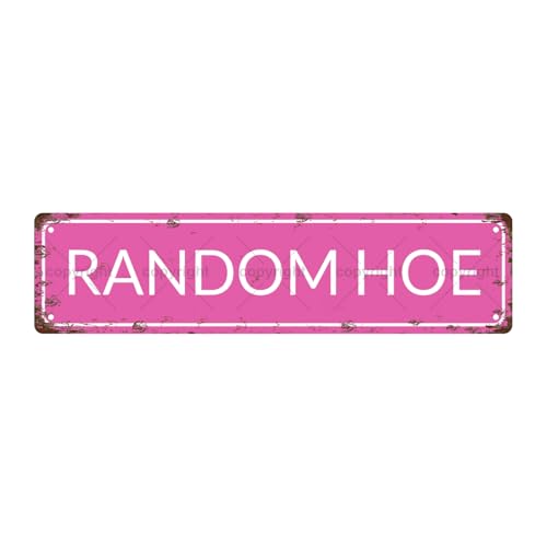 RANDOMHOE Vintage Metallblech Straßenschild Bar Cafe Garage Höhle Zuhause Zimmer Wand Badezimmer Bauernhaus Garten Veranda Terrasse Dekor 40,6 x 10,2 cm RANDOMHOE Vintage Metallblech Straßenschild Bar Cafe Garage Höhle Zuhause Zimmer Wand Badezimmer Bauernhaus Garten Veranda Terrasse Dekor 40,6 x 10,2 cm von Aeontinity
