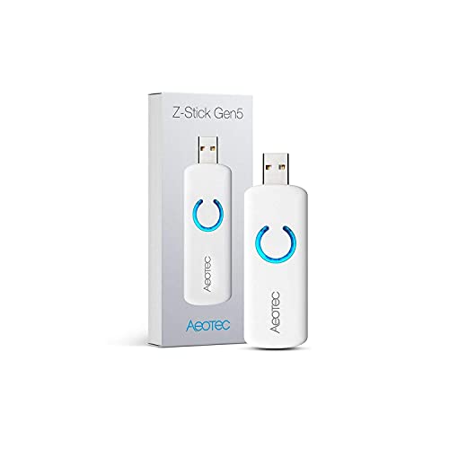Aeotec Z-Stick Gen5 | USB Stick mit eingebauter Batterie | Z-Wave Plus | Smart Home | Kompatibel mit Raspberry Pi 4 oder älteren Versionen Aeotec Z-Stick Gen5 | USB Stick mit eingebauter Batterie | Z-Wave Plus | Smart Home | Kompatibel mit Raspberry Pi 4 oder älteren Versionen von AEOTEC