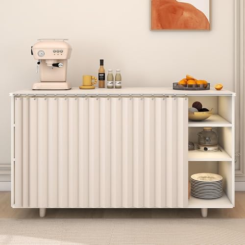 Aeovot Schrank-Vorhang Zum Schieben Staubdichter Regal Vorhang Küchenschrank Wasserdicht Privatsphäre Vorhang für Schrank Schrankvorhänge für Küche Schuhschränke Kleiderschränke(Beige,70x120 cm) von Aeovot