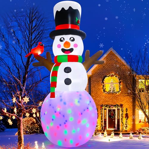 AerWo 360cm Aufblasbare Weihnachtsdeko, Schneemann deko außen weihnachtsdeko draußen mit Vogel und Rotierenden LEDs, Große Weihnachtsdeko Aufblasbar im Freien für Home Yard Garten Rasen AerWo 360cm Aufblasbare Weihnachtsdeko, Schneemann deko außen weihnachtsdeko draußen mit Vogel und Rotierenden LEDs, Große Weihnachtsdeko Aufblasbar im Freien für Home Yard Garten Rasen von AerWo