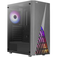 AeroCool Delta Midi-Tower PC-Gehäuse Schwarz von AeroCool