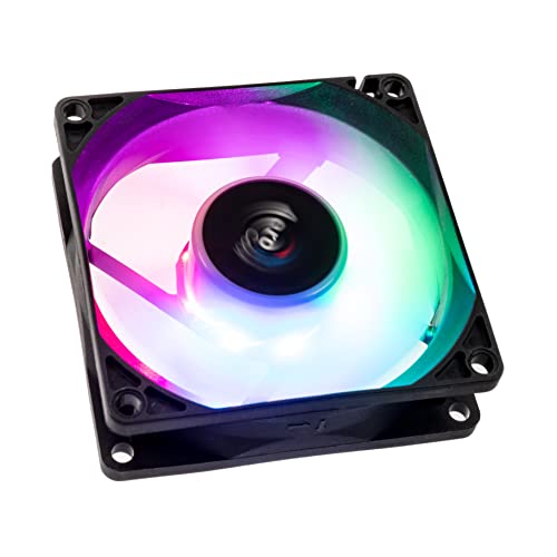 AeroCool Frost RGB-Gehäuselüfter, 8 cm, Schwarz – ACF1-FS10117.11 von AeroCool