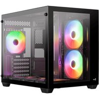 AeroCool PC Gehäuse Dryft Mini-BK-v2 Mini-Tower Schwarz von AeroCool
