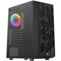 AeroCool PC Gehäuse Hive FRGB Mid-Tower Schwarz von AeroCool