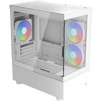 AeroCool PC Gehäuse Viewport Mini V2 ARGB Mini-Tower Weiß von AeroCool