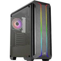 AeroCool Skyline-A-BK-v2 Midi-Tower PC-Gehäuse Schwarz von AeroCool