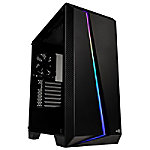 Aerocool Computergehäuse Cylon Pro Tempered Glass Midi Tower ABS, SPCC Schwarz von AeroCool