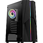 Aerocool Computergehäuse Mecha-G-BK-v2 Midi Tower ABS, SPCC Schwarz von AeroCool