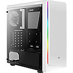 Aerocool Computergehäuse Rift Midi Tower ABS + Stahl, SPCC Weiß von AeroCool