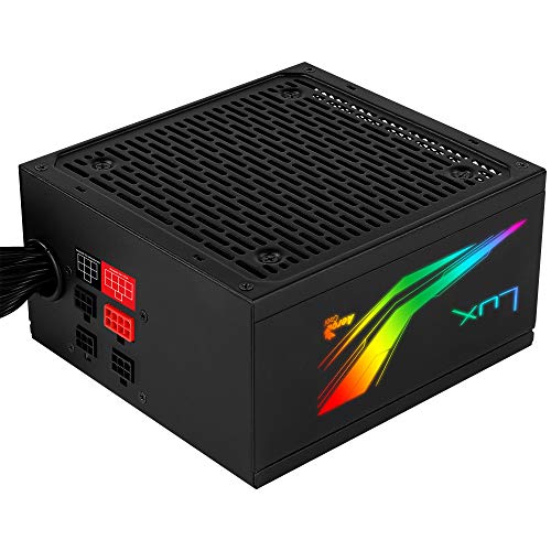 AeroCool LUXRGB1000M, Modulares Netzteil 1000W, RGB, 80Plus Gold 90% Effizient von AeroCool