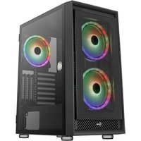 Aerocool PC Gehäuse Graphite Midi-Tower Schwarz von AeroCool