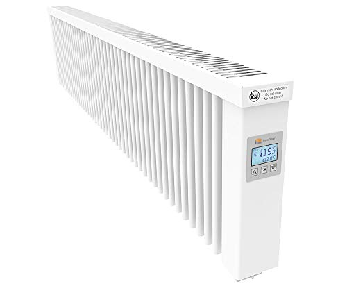 AeroFlow Elektroheizung SLIM 2000 mit Schamottekern app-ready FlexiSmart-Displayregler (Android, iOS) elektrische Zusatzheizung, Nachtspeicher Ersatz, Elektroheizkörper-Heizgerät von AeroFlow