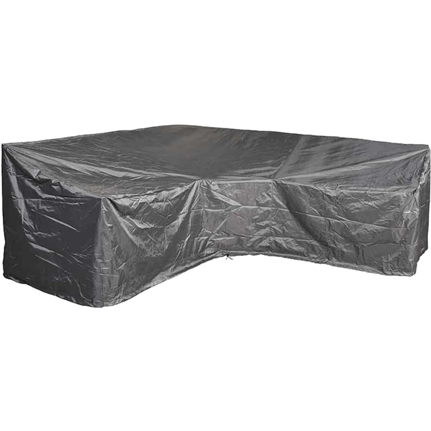 Aerocover Schutzhülle für Eck-Lounge 255 cm x 255 cm Anthrazit von Aerocover