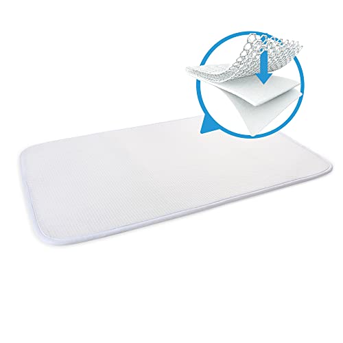 AeroSleep - SafeSleep 3D-Matratzenschoner - Matratzenschutz für Kinder und Baby Matratzen - Bett - 200 x 80 cm - Freie Atmung - Wärmeregulierung - Antiallergen - Weiß von Aerosleep