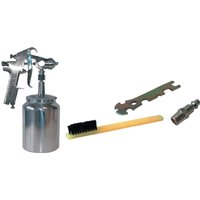 AEROTEC Druckluftfarbspritzpistole Kit-Line HVLP 1l 130-200l/min 2-3bar von Aerotec