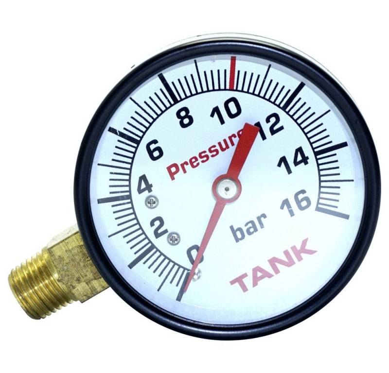 Aerotec Druckluftgeräte-Set Aerotec Manometer 9052070 Außengewinde 1/4" 1 St. von Aerotec
