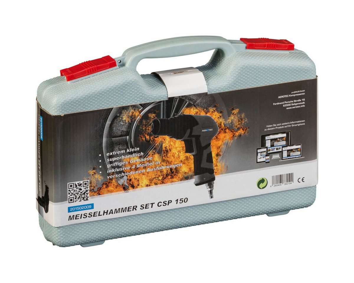 Aerotec Druckluftgeräte-Set CSP 150 Meißelhammer-Set Aerotec Druckluftgeräte-Set CSP 150 Meißelhammer-Set von Aerotec
