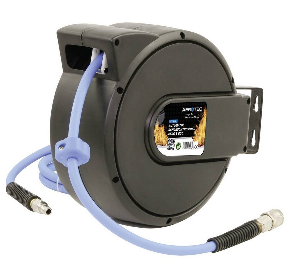 Aerotec Druckluftschlauch Automatik Schlauchtrommel, Wandbefestigung von Aerotec