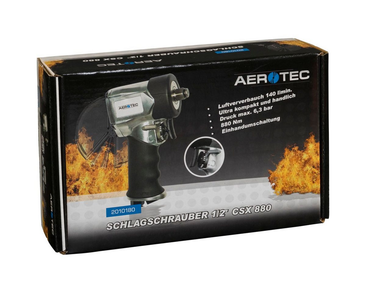 Aerotec Druckluftgeräte-Set CSX880 1/2 Zoll Schlagschrauber Aerotec Druckluftgeräte-Set CSX880 1/2 Zoll Schlagschrauber von Aerotec
