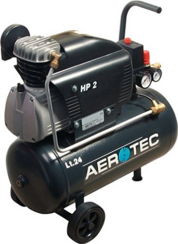 Kompressor Aerotec 220-24 210L/130L/8bar/24L/1,5KW/fahrbar/230V von Aerotec