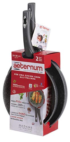 Aeternum Madame Petravera 3.0 Pfannenset aus Aluminium, induktionsgeeignet, 24/28 cm Aeternum Madame Petravera 3.0 Pfannenset aus Aluminium, induktionsgeeignet, 24/28 cm von Aeternum