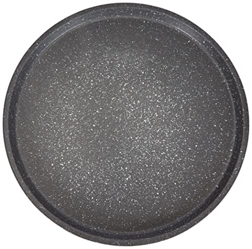 Aeternum Madame Petravera – Rundes Pizza-Backblech, Durchmesser: 33 cm, Höhe: 1,5 cm, Material: Aluminium, Farbe: Grau von Aeternum