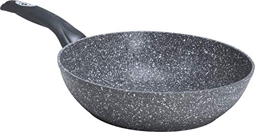 Aeternum Saltapasta Antiaderente, Adatto a Induzione Nudelpfanne, Metall, Schwarz von Aeternum