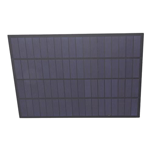 18V 5W Solarpanel, Tragbares, Leichtes Epoxid-Mini-Solarpanel für Wandleuchten von Aeun