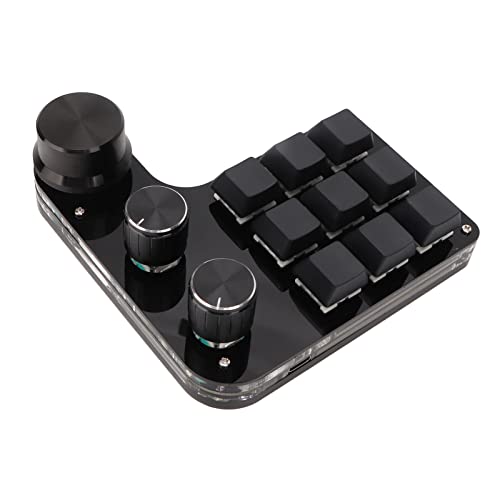 Aeun Gaming-Tastatur, Blauer Schalter Mini-Tastatur 9 Programmierbare Tasten für die Videobearbeitung Aeun Gaming-Tastatur, Blauer Schalter Mini-Tastatur 9 Programmierbare Tasten für die Videobearbeitung von Aeun